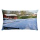 Bowling Green in Winter Pillow (Premium)